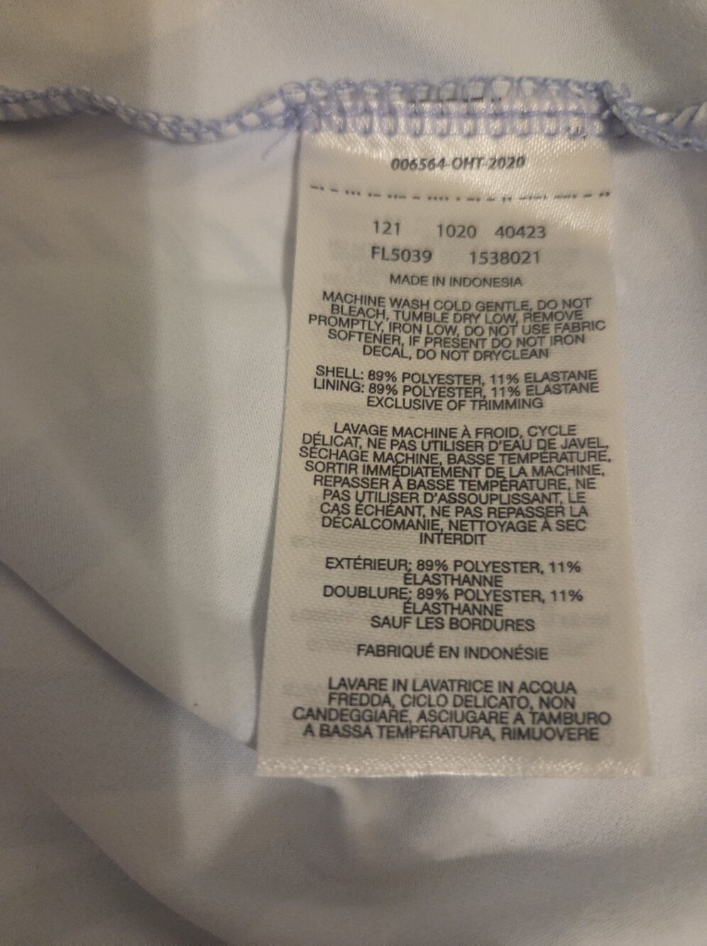 Columbia PFG Freezer Tropical Palm Lavender And Hibiscus Tank Dress Size M - Picture 5 of 5